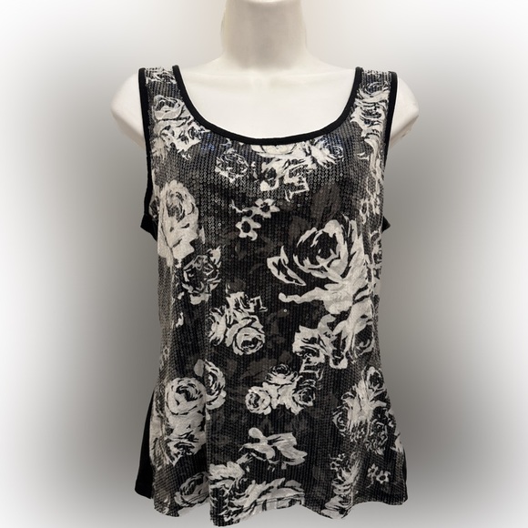 Bongo Sequined Tank Top XL - Picture 1 of 6